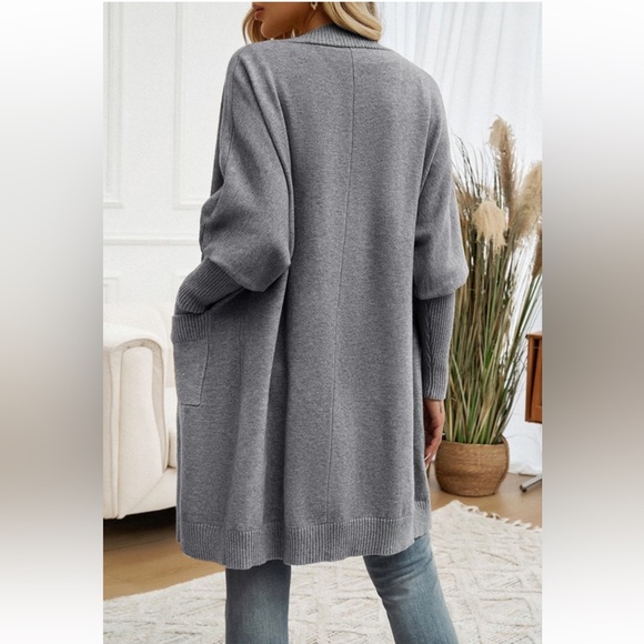 Gray Cardigan - Picture 2 of 3